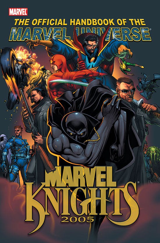 Official Handbook of the Marvel Universe (2004) #10 (MARVEL KNIGHTS) Cover