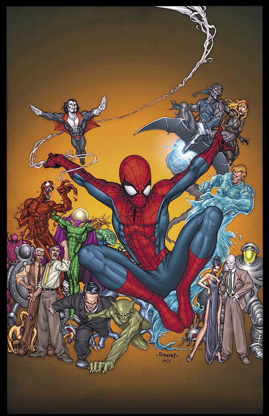 Official Handbook of the Marvel Universe (2004) #12 (SPIDER-MAN) Cover