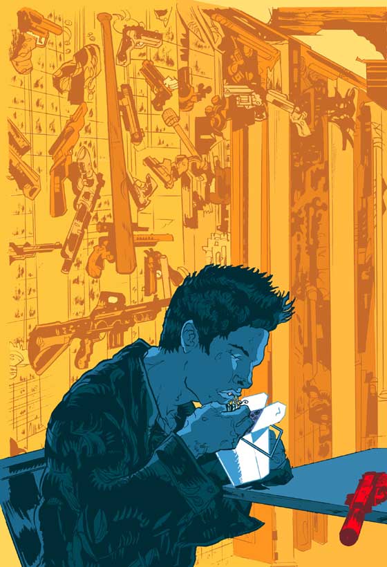 Gun Theory (2003) #4 Cover