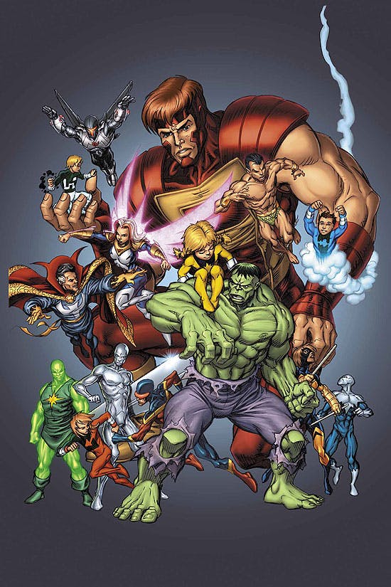 Official Handbook of the Marvel Universe (2004) #13 (TEAMS) Cover